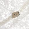 Gucci 42 Long Sleeve Shirt white/White cotton/Nylon Women