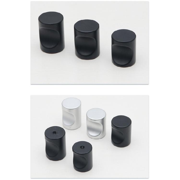 Set of 12 Elegant Sturdy Aluminum Alloy Single Hole Handle for Wardrobes and Kitchen Cabinets Daily Casual Use