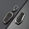 Metal Leather Car Key Case Protection Cover for BYD Song Plus Atto 3 Seal U QIN DMI Han EV Dolphin Yuan Pro Tang Car Accessories