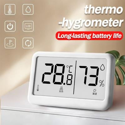 Mini LCD Digitales Thermometer Hygrometer Innenraum Zimmer Zuhause Hygrometer Temperatur Luftfeuchtigkeit Messgerät Sensor Messgerät Wetterstation