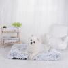 Plush Square Mat Cat Blanket Deep Sleep Warm Nest Pet Nest Dog Bed Winter Pet Bed