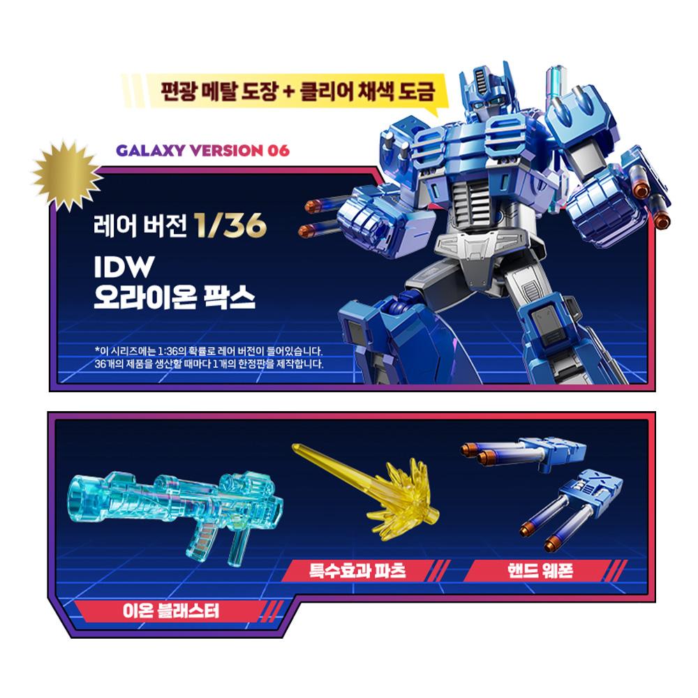 [mimi world] Transformers Galaxy Version 06 Blind Pack Action Figure (Random)