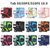 For Samsung Galaxy Tab S10 FE/Tab S9/Tab S9 FE.360° Rotating Grip Heavy Duty Protection Stand TPU+PC 3in1 Anti-knock Shockproof Tablets PC Case