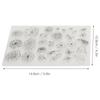3Pcs Transparent Stamp Rubber     Journal Album Decoration Craft Gifts Accessories