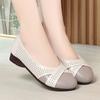 Fashion AIYUQI Mom Shoes Anti-slip 2025 Autumn New Genuine Leather Ladies' Shoes Large Size One-legged Shoe Women