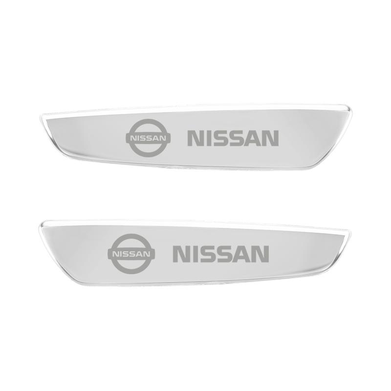2 Pcs Car Sticker Designs Car Logo Badge Stickers for Nissan X-trail Qashqai Note Juke Sentra Patrol Leaf Car Stickers
