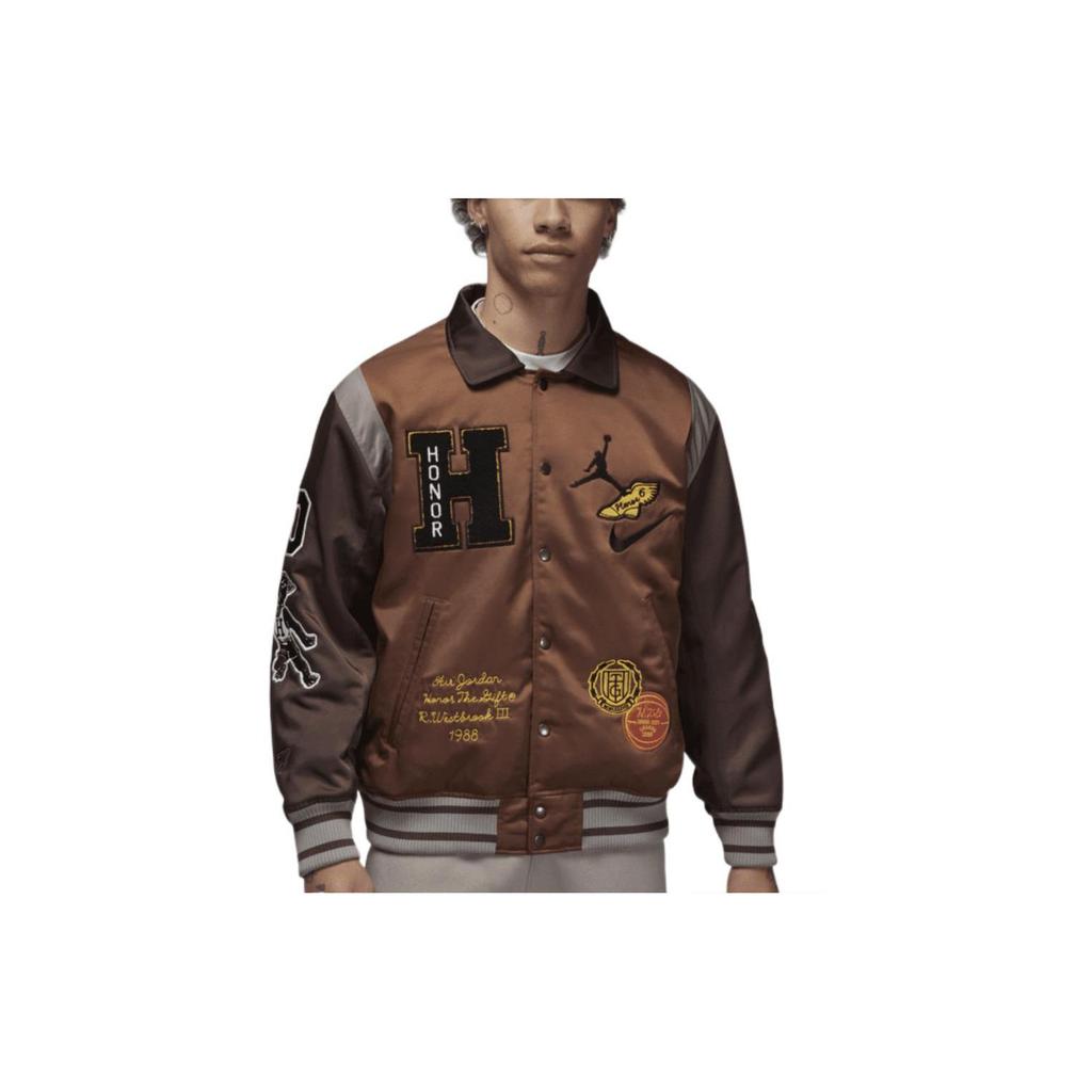 JORDAN X Honor The Gift Westbrook Varsity Jacket DX6244-204