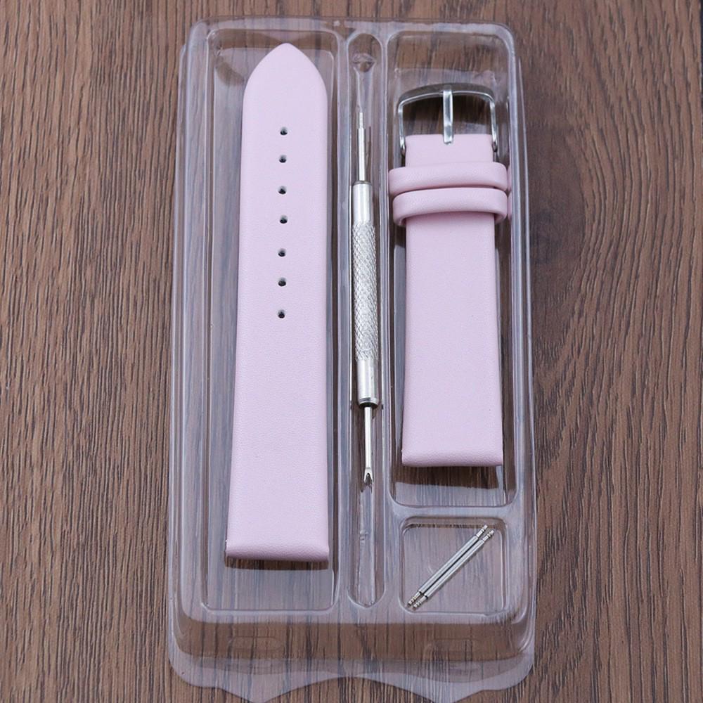 Boxed Waterproof Genuine Leather Watch Strap with Palm Print (Sizes 8-24 Mm)
