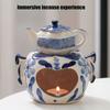 Ceramic Essential Oil Burners Wax Melt Burners Aromatherapys Holder Candle Tealight Holder Christmas Housewarmings Gift