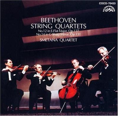 CD SMETANA QUARTET - Beethoven: String Quartet Nos. 12 a COCO70433 Japan ObiClassical Used