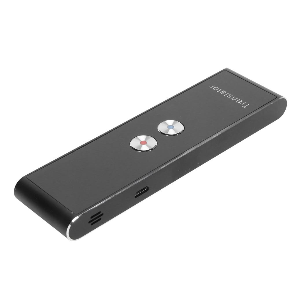Bluetooth Translator Device 96 Languages APP Synchronization High Accuracy 400mAh Portable Smart Voice Translator Device