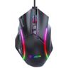 High-Speed 12800DPI RGB Gaming Mouse with 12-Key Macro Definition