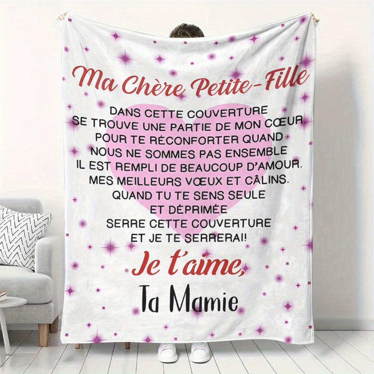 French Quote Flannel Blanket - A Little Bit of Everything Home Throw 70x100cm