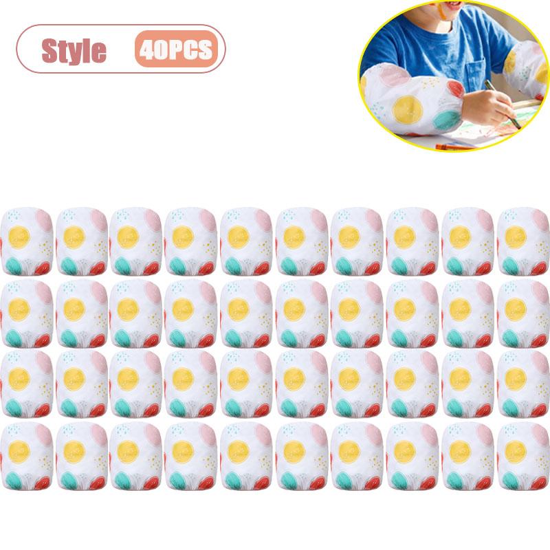 10-20Pair Disposable Sleeve Covers Waterproof Arm Protectors for Cooking, Cleaning Painting Crafts Winter Work and Daily Use