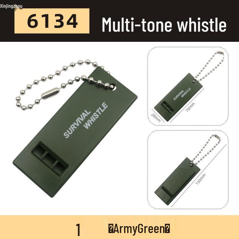 

Xin Jing Zhou Outdoor Survival Whistle with LED, Thermometer & Compass Pack of 50