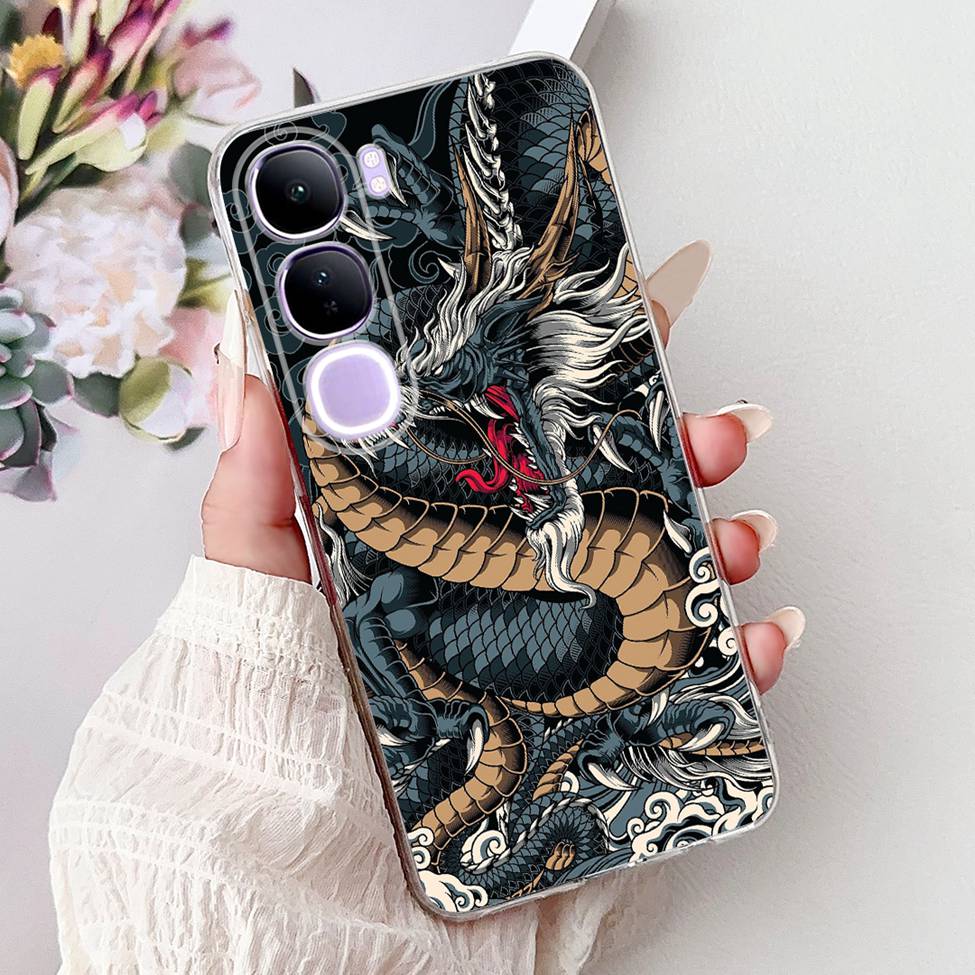 Clear For Vivo V40 Lite IDN Case 4G 5G Cute Cartoon Cool Luxury Funny Boys Girls Phone Case For vivo V40 Lite 5G IDN Back Cover