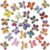 10Pcs Magic Flying Butterfly Wind Up Toy In The Sky Funny Rubber Band Powered Cards Kids Tricks Props Party Great Surpris Gift