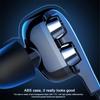 Dual Drivers Wired Headset Quad-core Dynamic Hi-fi Headphones Super Base Line Control With Mic