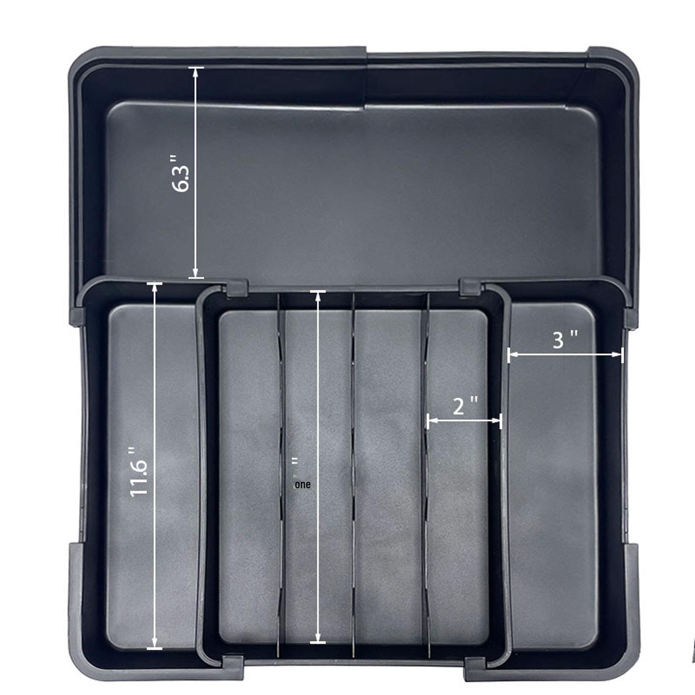 Expandable Multi-Compartment Cutlery & Utensil Drawer Organizer