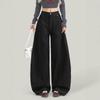 American Original Wide-Leg Denim Jeans for Women - Fall 2025: High-Waisted, Pear-Shaped, Slimming, Loose, Floor-Length Pants