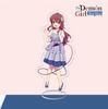 Anime Acrylic Stand Action Figure Toy The Demon Girl Next Door PVC Acrylic Stand Machikado Mazoku Desktop Stand Model Toy Gift