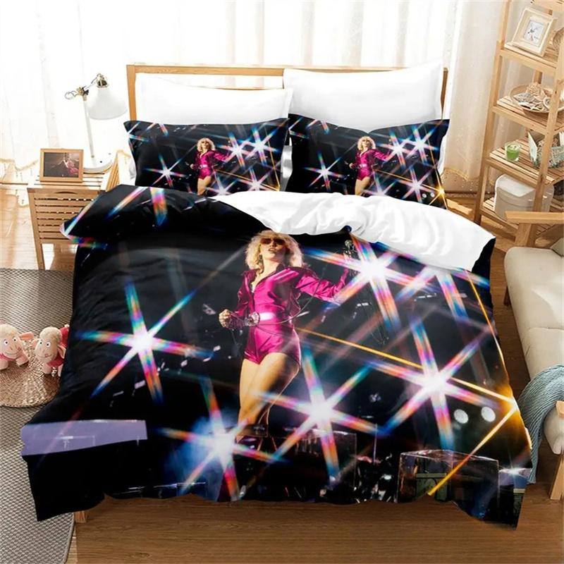 Fashion 3D Print Singer M-Miley Cyrus Bedding Set Boys Girls Twin Queen Size Duvet Cover Pillowcase Bed Kids Adult Duvet Cover