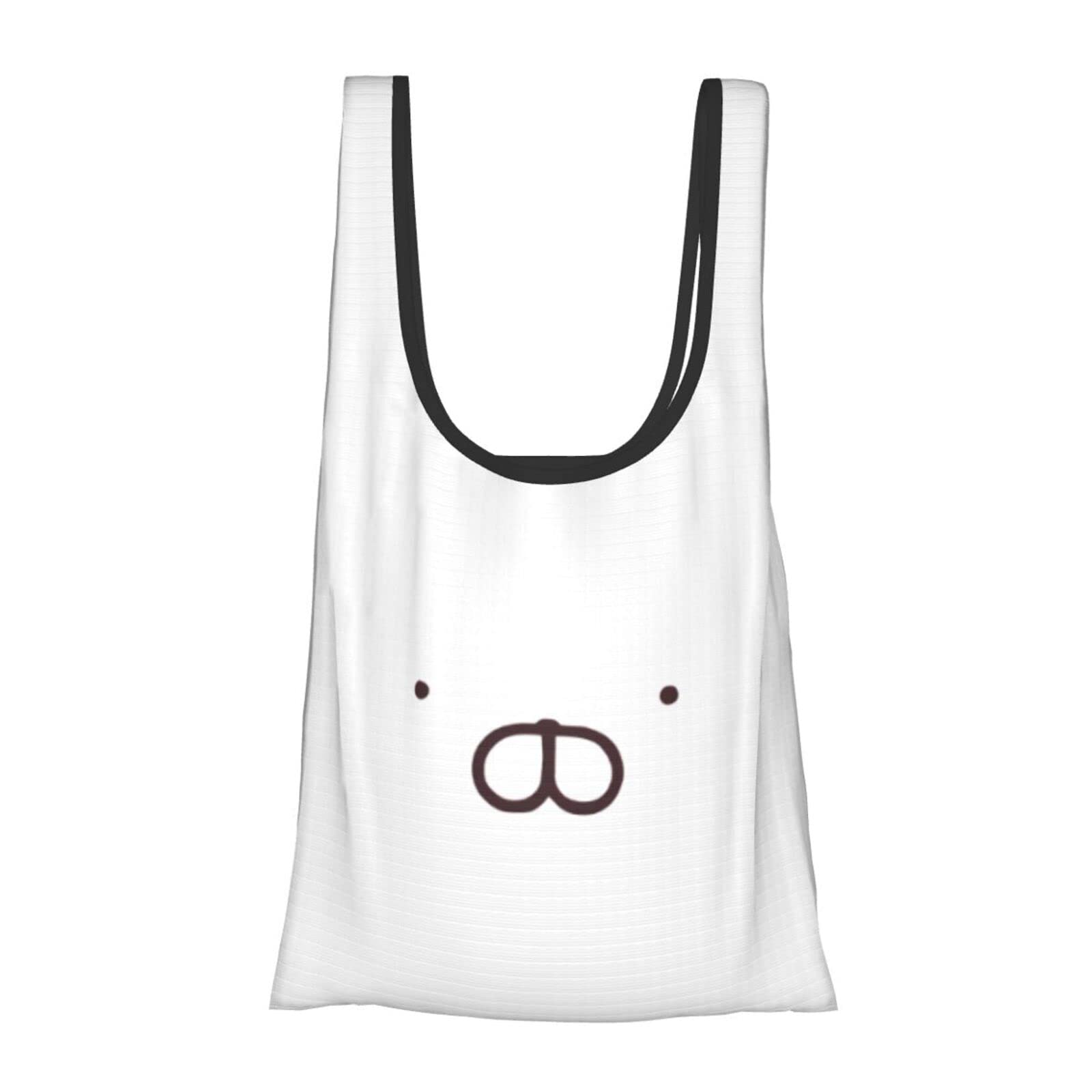 

[HTSW] Usamaru Eco Bag, Stylish, Foldable, Compact, Cute Tote Bag, Large Capacity, Durable, Waterproof