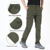 Herren Schnelltrocknende Mehrfach-Taschen Wasserdicht Winddicht Outdoor-Hose, Lockere Passform, Gerades Bein, S105
