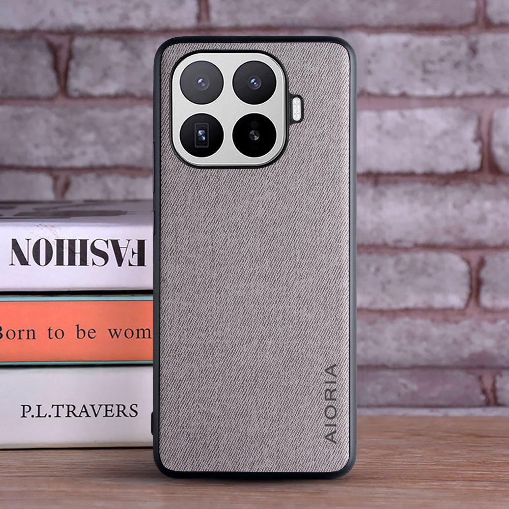 Hülle für xiaomi 17T Textilleder Mode Weiches TPU Hartes PC 3 in 1 Material für xiaomi 17T Hülle funda Coqua