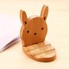 Style Cell Phone Wooden Wood Smartphone Phone Holder Stand Bracket Cellphone Standing Phone Bracket