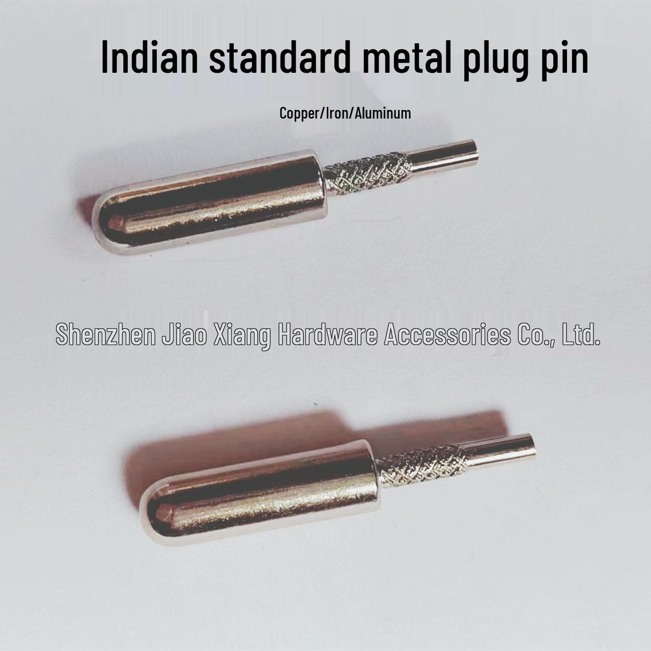 

Metal Plug Pins & Machined Parts: Copper, Iron, Aluminum Inserts Indian Standard Iron 24.5
