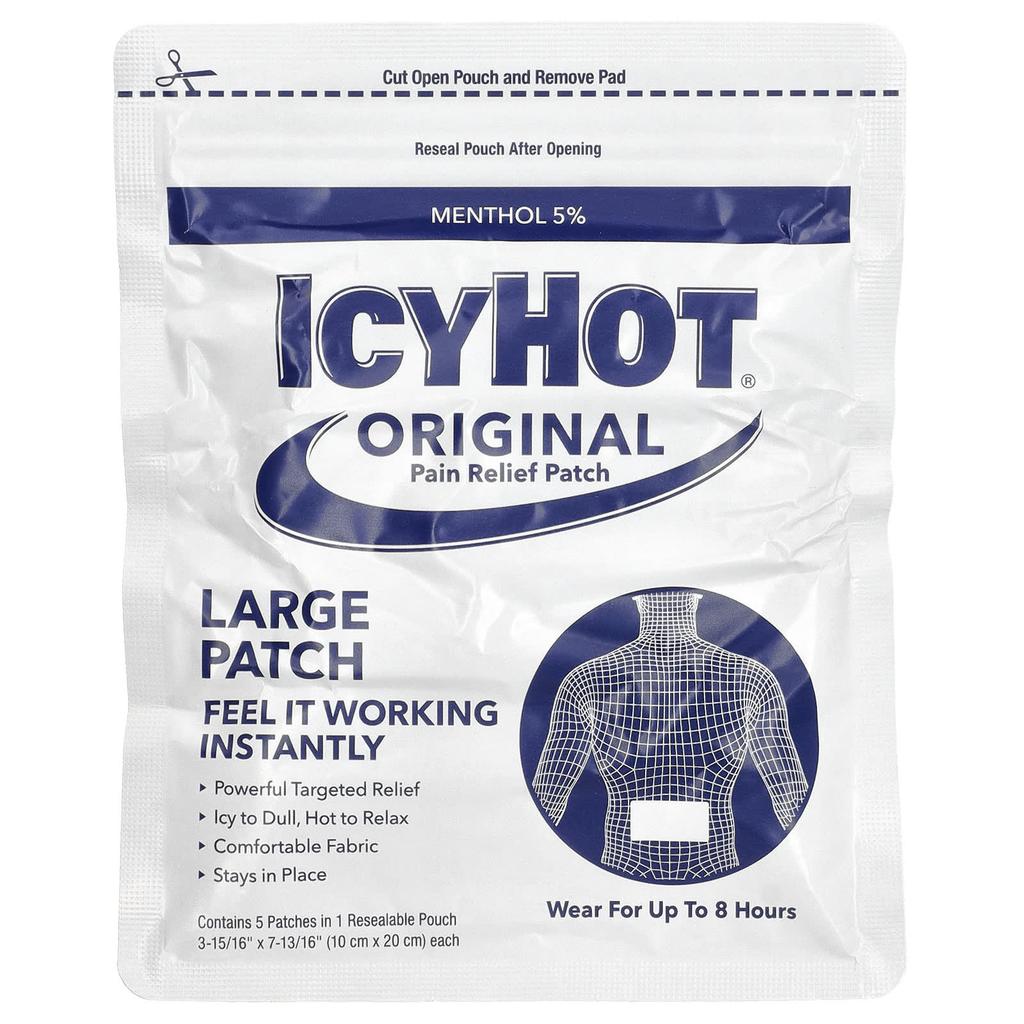 Original Pain Relief Patches, Large, Pack of 5