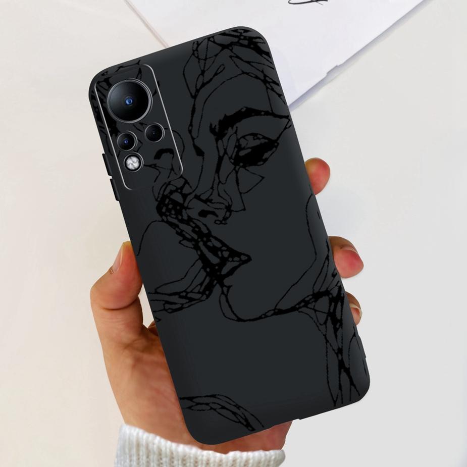 For Infinix Note 11 Case X663 X663B Cute Fashion Painted Cover Case For Infinix Note 12 Note12 Note11 X663C Soft TPU Fundas Capa