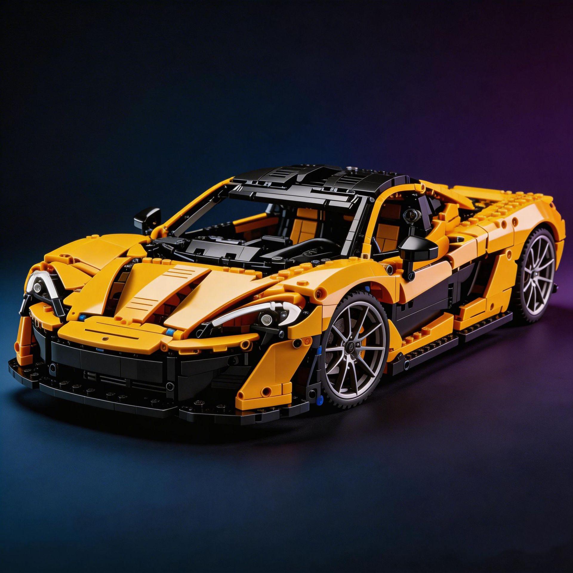 

Строительный набор LEGO-совместимый спортивный автомобиль McLaren P1 42172 - Сложная сборка, развивающая игрушка для мальчиков