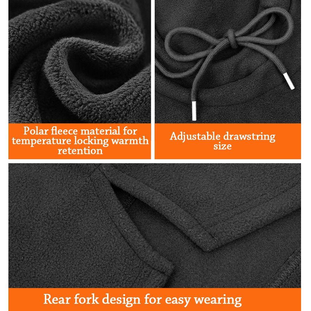Fashion Polar Fleece Winter Hat Warm Windproof Balaclava Full Face Ski Mask Caps Cycling