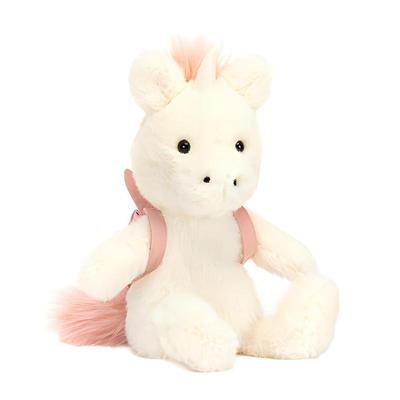 Jellycat Costume Collection Animal Backpack Unicorn Cute Doll Plush Doll 22cm Tall