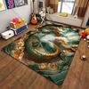 Majestic Dragon Within Mystical Cave Carpet Yoga Living Room Room Decor Children's Crawling Mat Doormat Area Rug