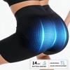 EMS Muskelstimulation Massagehose Kabellos 3-Zonen Mikrostrom Impuls Yoga Trainingshose Bauch Gesäß Beckenbodenmuskel
