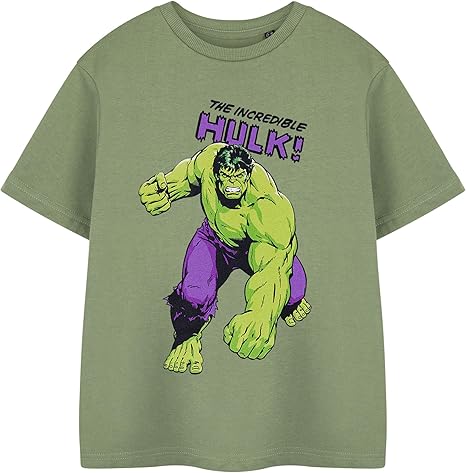 Marvel Kids Boys T-Shirt Graphic T-Shirt for  Kids Options Short Sleeve Comics Clothing Superhero Movie Merchandise Gift for Children and Teenagers
