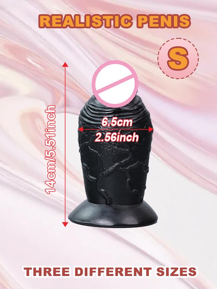 Female Masturbation Simulation Penis Suction Cup Thick JJ Adult Toy Big Fat Mound Extra Large Egg Free Dildo Adult Products