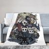 Hollow Knight Silksong Hornet Blanket Fleece Printed   Multifunction Super Soft Throw Blanket for Bed Car Bedspread