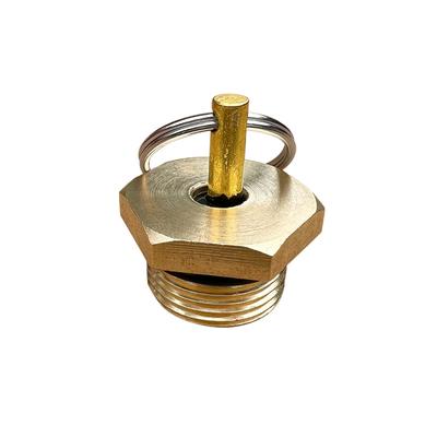 Truck Air Tank Drain Valve Anti-rust Antifouling Air Tank Drain Switch Type 151 Copper Plug Screw Auto Parts