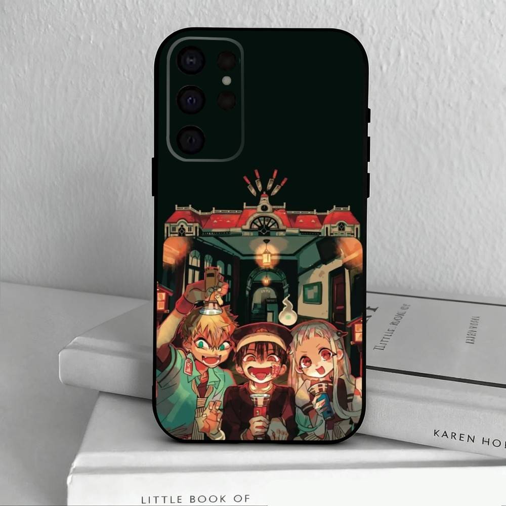 Campus Manga Toilet-Bound Hanako-kun Phone Case For Samsung S25,S24,S21,S22,S23,S30,Ultra,S20,Plus,Others Soft Black Cover