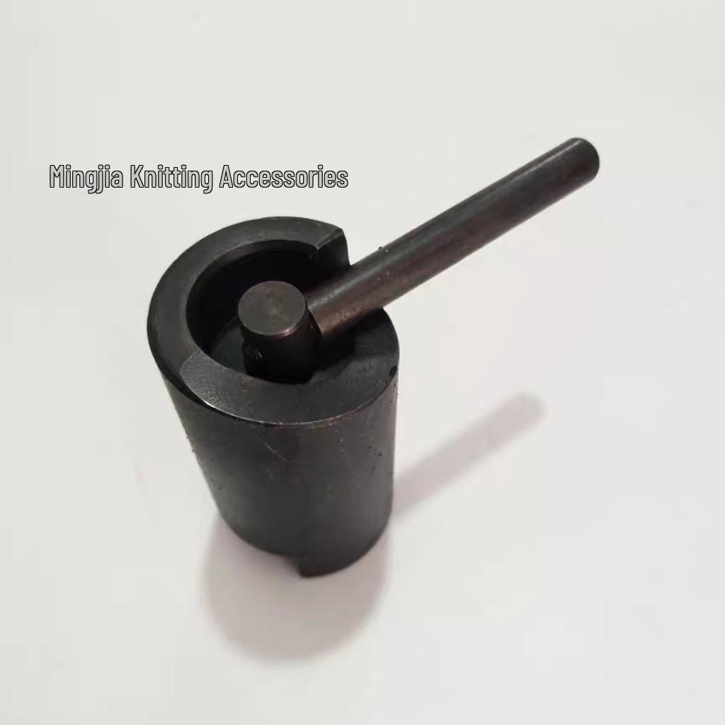 Stainless Steel Fabric Rolling & Feeding Gear for Jacquard & Knitting Machines - Large Diameter & End Cap Accessories.