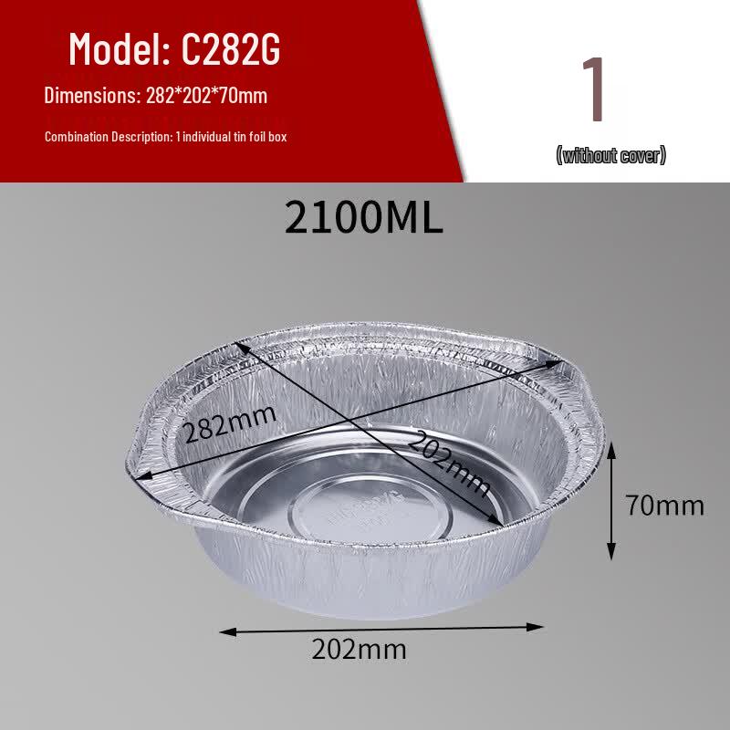 Oeny Disposable Aluminum Foil Hot Pot
