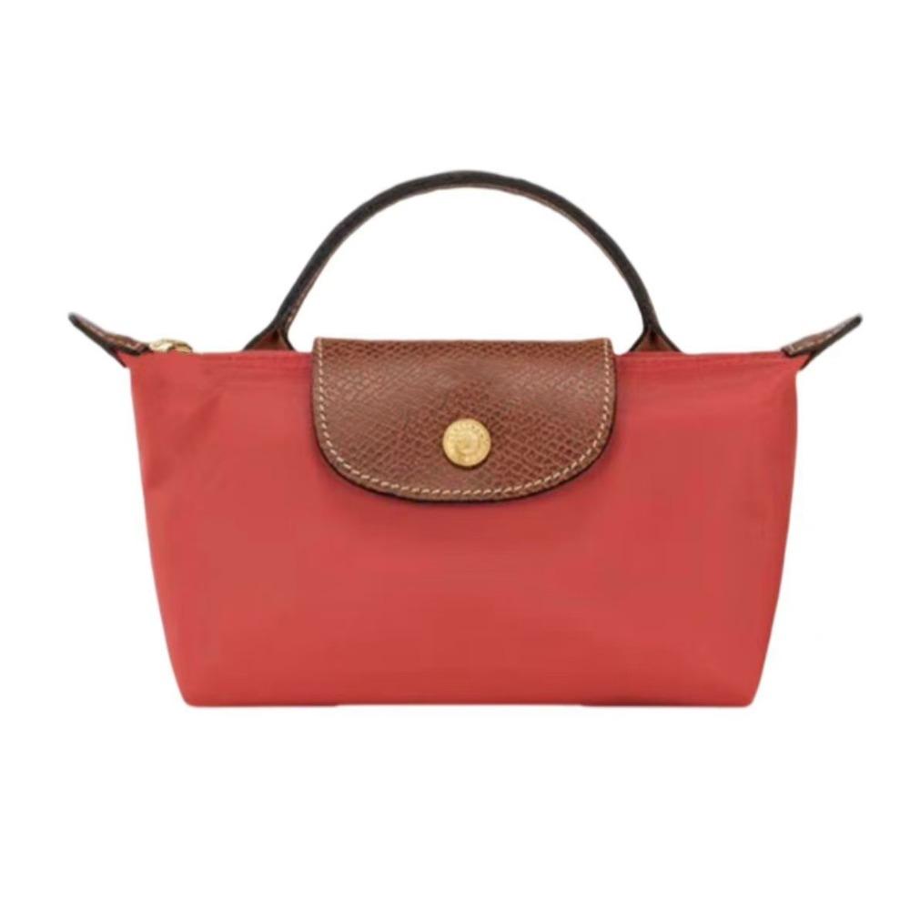 Applicable to Longxiang mini bag shoulder strap leather transformation crossbody dumpling bag small free punching buckle hanging bag strap