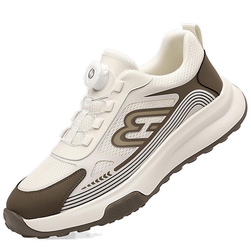 Men's Shoes Summer New Sports Shoes Men's Lightweight Non-slip Soft Sole Mesh Breathable High-end Fashion Sports Shoes