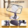 360° Rotating Metal Stand: Foldable & Portable for Phones and Tablets