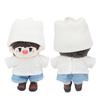 Labubu Doll Clothes Fashion Shorts Color Match Hoodies Dolls Accessories Cute Decoration Little Cloths