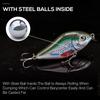 6cm/8cm/10cm Slider Jerkbait Sinking Wobblers For Pike Crankbait Fishing Lure Rattling And Vib For Winter Fishing Tackle